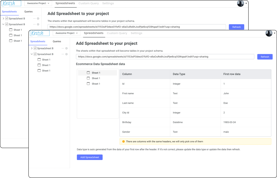 Powerup your spreadsheet